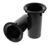 ifundom Tube de Port Acoustique pour Caisson de Basses 85×150 Mm, Lot de 2 Tubes D’évent en Plastique, Amélioration des Basses Fréquences, Optimisation Sonore pour Performances Musicales