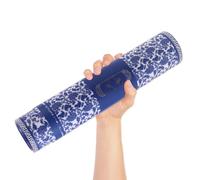 ifundom Tube Télescopique pour Affiches en Céramique Bleu et Blanc 35 CM Extensible Jusqu'à 62 CM Diamètre Intérieur 6 CM Tube de Rangement pour Papier et Dessin Protection Anti-Plis
