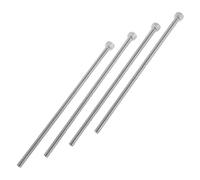 ifundom Vis Longues M6x150mm en Acier Inoxydable, Lot de 4 Boulons Fileté pour Rehausseur de Potence de Vélo VTT, Vis de Réglage de Rallonge Guidon, Fixation Résistante pour Accessoires