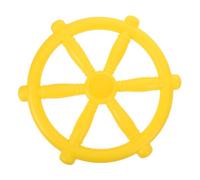 ifundom Volant de Bateau Pirate Jaune pour Aire de Jeux Garçon Fille Accessoire de Balancoire Résistant Aux Intempéries Montage Facile pour Cabane et Terrain de Jeu Extérieur
