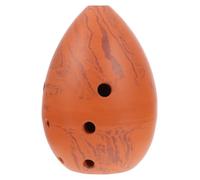 ifundom Xun Poterie Forme Poire pour Garçon Fille Débutants Instrument de Musique Ethnique C Tonalité Surface Lisse et Agréable Au Toucher Cadeau Musical Multi Usages