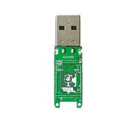 iFutniew 1 adaptateur USB 2.0 EMMC 153 169 EMCP PCB carte principale sans mémoire flash vert PCB+adaptateur EMMC USB 2.0 en métal