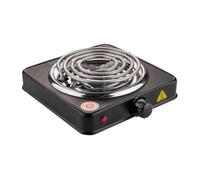 iFutniew 1 PCS Brûleur Ménager Mini Portable à Disque Unique en Plastique et Métal, Plaque Chauffante pour Brûler de L'Encens Anti-Moustique avec Prise EU