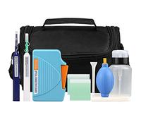 iFutniew 10 PièCes Kit de Nettoyage de Fibre Optique Outil de Nettoyage de Fibre Optique avec Cassette de Nettoyage de Fibre pour Connecteurs LC
