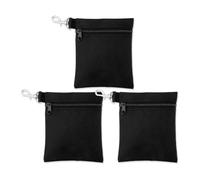 iFutniew 3 Pièces de T-Shirt de Golf, Pochette de Golf Sac D'Accessoires de Golf à Fermeture Éclair Sac de Rangement de Balle de Golf Pochette Accessoires de Golf
