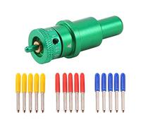 iFutniew 30 45 60 degrés 15 pièces lame traceur vinyle cutter pour Graphtec Silhouette Cameo 4 Plus Pro Portrait 3 avec support de lame