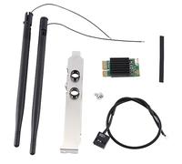 iFutniew 7260AC 1200M Gigabit 5G Dual -Fréquence PCIE Desktop Built-in Wireless Network Card 4.0 Bluetooth Free File