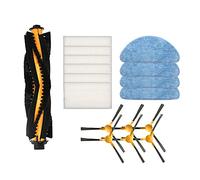 iFutniew Accessoires pour robot aspirateur Pursangnick Sweeper 800T820S Pièces Rouleau principal Brosse latérale Mop Chiffon Filtre HEPA