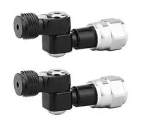 iFutniew Airless Angle pivotant universel 7/8" F-7/8" M Pivotant + siège protecteur de buse et buse 517, kit d'aide à la peinture A