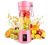 iFutniew Blender Portable Mini Blender pour Shakes et Smoothies USB 380Ml Traveling Fruit Juicer Cup avec 6 Lames