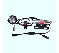 iFutniew Ebike BBS01 BBS02 Feux avant et arrière Mid-Drive Support Klaxon/Tournage/B Raking Light