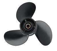 iFutniew Hélice hors-bord pour Tohatsu Mercury 8Hp 9.9Hp 8.5x9 Bateau Bateau Vis 3 lames 12 Spline Marine Engine Part