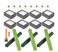 iFutniew Hepa Rouleau de brosse de rechange pour aspirateur robot série I7 E5 E6 I3