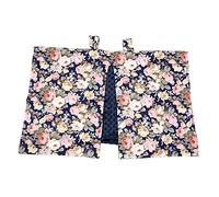 iFutniew Housse de siège auto, écharpe d'allaitement pour siège de voiture pour bébé, cadeau d'allaitement, motif fleurs bleu foncé