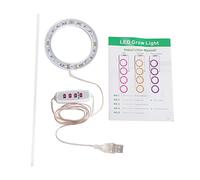 iFutniew Lampe de croissance LED Phyto à spectre complet USB pour plantes grasses, fleurs, plante lumineuse intérieur (soleil)