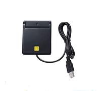 iFutniew Lecteur de cartes à puce USB 2.0 - Déclaration fiscale - Lecteur de cartes à puce pour carte bancaire IC/ID EMV - Lecteur de cartes pour 7 8 10 pour Linux OS USB- 7816