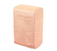 iFutniew Lot de 125 nappes de tatouage absorbantes jetables orange pour tatouage, serviette de nettoyage, nappe en papier imperméable, double planche, accessoires de tatouage 45 x 33 cm