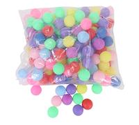 iFutniew Lot de 150 balles de ping-pong colorées de 40 mm pour le divertissement et le tennis de table Couleurs mélangées