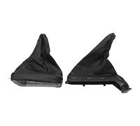 iFutniew Lot de 2 guêtres de frein à main en cuir synthétique noir pour G A 1998-2004