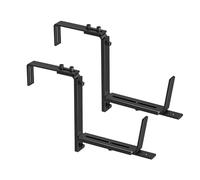 iFutniew Lot de 2 supports réglables pour jardinière - Supports pour jardinières à suspendre - Support mural robuste