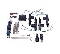 iFutniew Lot de 4 actionneurs de verrouillage de porte de voiture universels 12 V avec télécommande centralisée