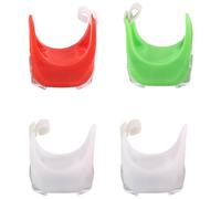 iFutniew Lot de 4 feux de navigation LED pour bateau, yacht, bateau, vélo, chasse, course de nuit, pêche (rouge, vert, blanc)