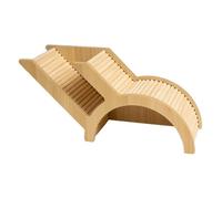 iFutniew Maison de Hamster Lavable en Bois Cachée pour Animal de Compagnie, Château avec Échelle d'escalade, Souris Naine, Tunnel de Pont en Arc