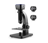 iFutniew Microscope numérique 2000X Wifi USB Microscope avec lentille numérique et microbien avec 11 LED réglables