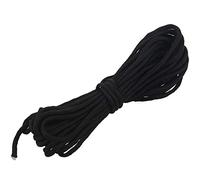 iFutniew Paracorde 550 Corde de parachute 7 brins pour escalade camping boucle corde noire 7,6 m