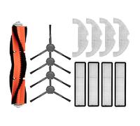 iFutniew Pièce de rechange pour aspirateur robot 2 Ultra STYTJ05ZHM Brosse latérale principale Filtre HEPA Chiffon
