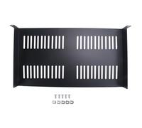 iFutniew Plateau en porte-à-faux ventilé 1U pour équipement réseau de 48,3 cm, facile à utiliser