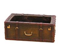 iFutniew Pot de décoration d'intérieur, pot de fleurs succulentes pour la maison, le bureau (petite valise)