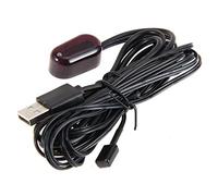 iFutniew Répéteur infrarouge infrarouge Récepteur à distance Émetteurs IR Répéteur à distance Prise USB pour Box Récepteur stéréo TV HD