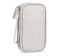 iFutniew Sac de Rangement Double pour Produits Numériques - Organisateur de Voyage pour Câbles USB, Casques et Accessoires D