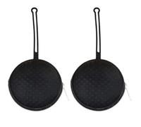 iFutniew Sac de Rangement Portable Anti-Poussière pour, Sac de Rangement en Silicone avec Cordon, Sac de Rangement pour, Noir