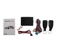 iFutniew Systèmes d'alarme universels pour voiture - Kit central à distance - Serrure de porte sans clé - Verrouillage centralisé avec télécommande