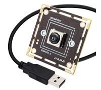 IFWATER Module de caméra USB PDAF 12 MP 300 ms Autofocus rapide 4K Webcam Module haute vitesse 3000p 15 fps 1080p 60 fps avec objectif 65 degrés sans distorsion Cam Plug and Play pour Raspberry Pi