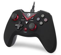 IFYOO V-one Manette de jeu filaire USB pour PC (Windows XP/7/8/10/11), Steam, Android, PS3, rouge