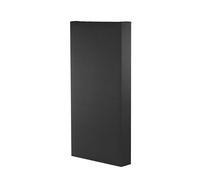 IG Acoustics AcousticBalance 211 Absorbeur à large bande, 120 x 60 x 11 cm, absorbeur acoustique, panneau acoustique, voile de plafond, noir, 100 x 50 x 6 cm