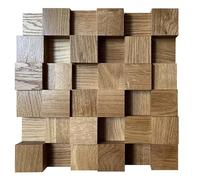 IG Acoustics Diffuseur acoustique 2D 500 - 30 x 30 cm - Diffuseur acoustique - Panneau mural en bois - Panneau acoustique (chêne)