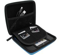 igadgitz Bleu EVA Étui Housse Case Cover Rigide pour Nintendo 2DS
