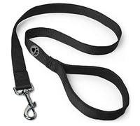 iGadgitz Home Laisse Chien avec Poignée Rembourré Souple (Noir, 100cm (1m))