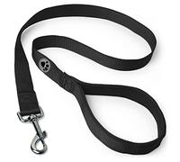 iGadgitz Home Laisse Chien avec Poignée Rembourré Souple (Noir, 122cm (1.22m))