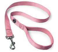 iGadgitz Home Laisse Chien avec Poignée Rembourré Souple (Rose, 100cm (1m))