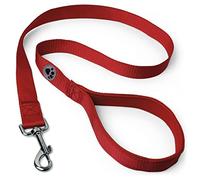 iGadgitz Home Laisse Chien avec Poignée Rembourré Souple (Rouge, 100cm (1m))
