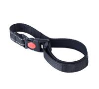 igadgitz home U7318 Laisse Chien de Sécurité Réglable Sangle pour Chien Poignet pour Laisses Rétractables et Standard - Noir