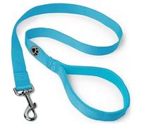 iGadgitz Home U7321 Laisse Chien avec Poignée Rembourré Souple - Bleu - 100cm (1m)