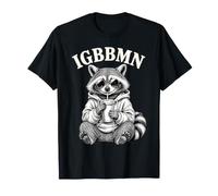 IGBBMN Raccoon boit du café glacé It's Gonna Be Bad Meme T-Shirt