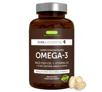 Igennus Haute Concentration Omega 3 Huile De Poisson Sauvage & D3 180 Doses