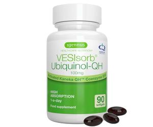 Igennus Vesisorb Ubiquinol Kaneka CoQ10 100mg Absorption Maximale 90 Molles